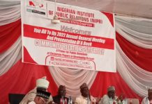 Bala Mohammed urges NIPR to exhibit high sense of professionalism, patriotism