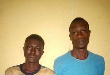 Police arrests two notorious Ekiti burglars ‘Last Kobo’ and ‘Kongo’ smashed