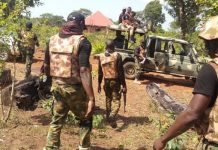 Troops raid bandits’ den, rescue three victims, recover arms