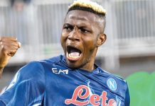 Osimhen, Five others return to Napoli training