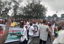 Commotion as police teargas ‘Obidients in Ebonyi’, disperse rally