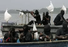 Suspected Sea pirates kill 5 boat passengers in Rivers