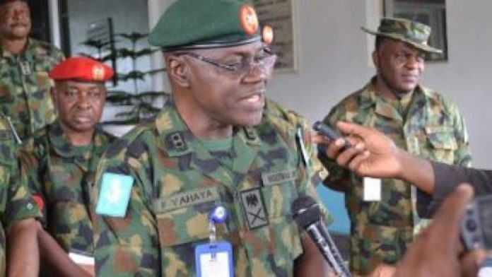 Army Chief Warns Criminals Fueling Crisis