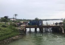 4 people feared dead as container knocks cars into river on East-West road in Rivers State