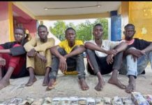 Police detain five suspected kidnappers and recover about N4 million