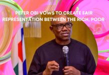 Peter Obi vows to create fair representation between the rich, poor