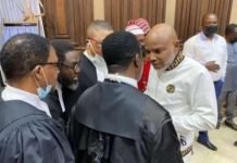 Court determines Kanu’s rights abuse case Oct 27