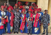 POWA NATIONAL PRESIDENT, DR MRS ELIZABETH EGBETOKUN VISITS DELTA STATE, EMPOWERS WIVES OF POLICE OFFICERS AND OTHER VULNERABLE WOMEN IN THE STATE