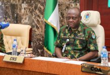 Nigerian Naval Chief Vice Admiral Emmanuel Ikechukwu Ogalla Addresses 53rd Pakistan Navy Staff Course Participants