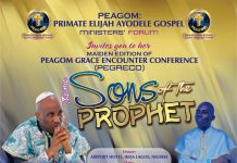 PRIMATE AYODELE TO HOLD MAIDEN EDITION OF MINISTERS’ CONFERENCE IN AUGUST