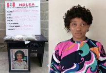 Wanted Ex-beauty Queen Surrenders To Ndlea After 8 Months in Hiding