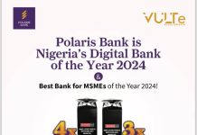 Polaris Bank retains undisputable lead as Nigeria’s Digital Bank of the Year
