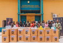 Bayo Adeyinka Secures Freedom for Eight Inmates, Donates Medical Supplies to Mark 50th Birthday