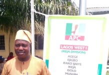 TAIWO OLASUNKANMI SAMUEL PICKS NOMINATION FORM FOR AGEGE LG CHAIRMANSHIP SEAT