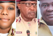 FRSC Gets Leadership Boost as SGF Approves 3 Deputy Corps Marshals Appointment