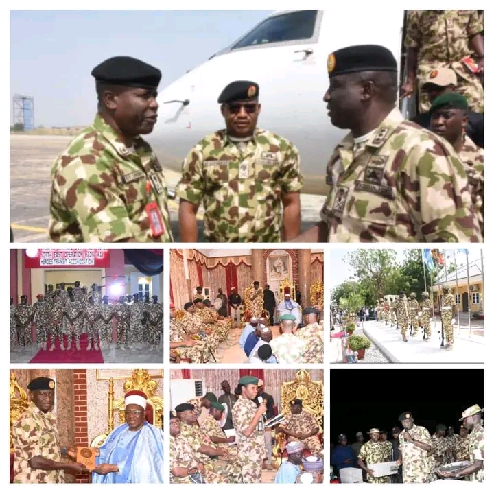 NIGERIAN ARMY RECALIBRATES STRATEGY AS COAS LAUNCHES FIRST OPERATIONAL TOUR IN MAIDUGURI
