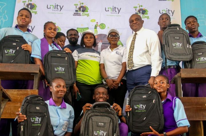 World Savings Day: Unity Bank MD Stresses Need For Savings Culture Among Youths