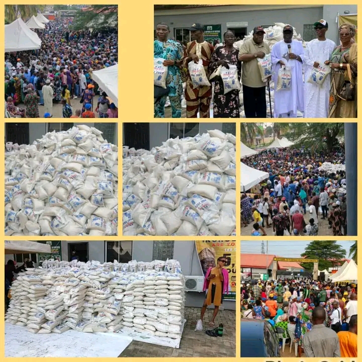 IKORODU WEST LCDA LIGHTS UP CHRISTMAS WITH FOOD RELIEF FOR 5,000 HOUSEHOLDS