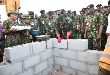 COAS FLAGS OFF PHASE 2 OF BOLA AHMED TINUBU BARRACKS, RESTATES SOLDIER FIRST AGENDA