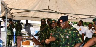 COAS ENGAGES 81 DIVISION TROOPS AT YULETIDE, CALLS FOR RENEWED PROFESSIONALISM