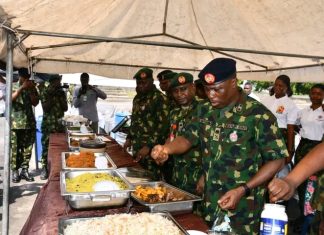 COAS ENGAGES 81 DIVISION TROOPS AT YULETIDE, CALLS FOR RENEWED PROFESSIONALISM