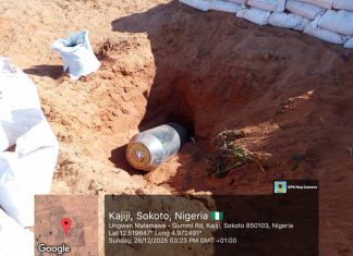 Post-airstrike Assessment Confirms Extensive Damage in Tangaza as Military Recover Missile Boosters in Sokoto, Kebbi and Offa