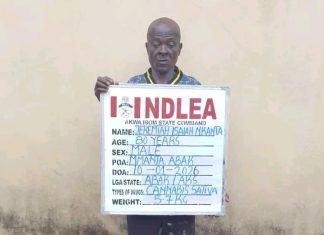 80-year-old ex-convict arrested as NDLEA uncovers illicit drugs in full body mannequins