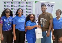 Fidelity Bank Champions Tree Planting Initiative at Elegushi Beach
