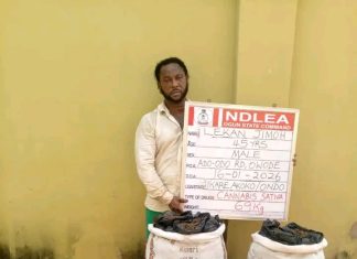 Wanted drug kingpin ‘Kanmo-Kanmo’ arrested 12 years after murder of 3 NDLEA