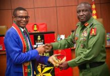 COAS CALLS FOR COHESION AND INCLUSION AT MEETING WITH NDA 38 REGULAR COURSE EXECUTIVES