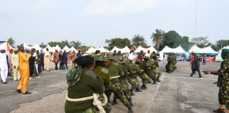 SANWO-OLU HAILS ARMY’S STABILIZING ROLE AS 81 DIVISION MARKS 2025 WASA IN GRAND STYLE