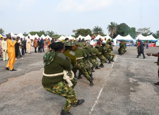 SANWO-OLU HAILS ARMY’S STABILIZING ROLE AS 81 DIVISION MARKS 2025 WASA IN GRAND STYLE