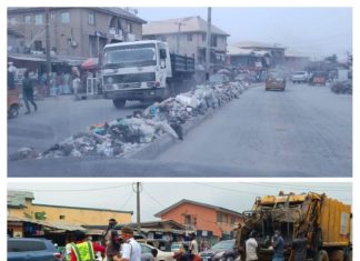 IKORODU WEST CRACKS DOWN ON ILLEGAL WASTE DUMPING