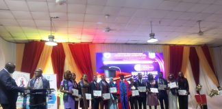 College of Medicine inducts 28 medical laboratory scientists