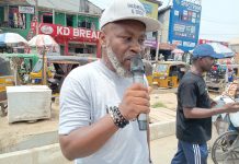 GNOSIS HELP INITIATIVE TAKES IKORODU È DÌDE CAMPAIGN TO AGRIC BUS STOP