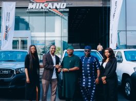 Security Boost for Lagos as Mikano Motors Hands Over Max Pickup Fleet to LSSTF