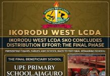 Ikorodu West LCDA Concludes Landmark SKO Educational Distribution