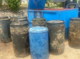 NIGERIAN NAVY FOILS FUEL THEFT AT NPA JETTY CALABAR