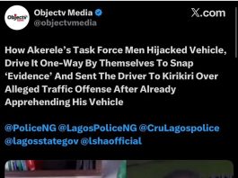 LAGOS POLICE COMMAND RESPONDS TO VIRAL VIDEO INCIDENT