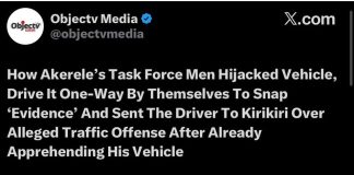 LAGOS POLICE COMMAND RESPONDS TO VIRAL VIDEO INCIDENT