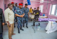 IGP DISU VISITS BORNO, CONDOLES BOMB BLAST VICTIMS, CHARGES OFFICERS ON VIGILANCE