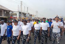 SANGO OTA WALKATHON STRENGTHENS POLICE-COMMUNITY BOND