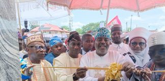 First Lady, Hamzat, Fashola Preach Tolerance at Epe Mosque Opening