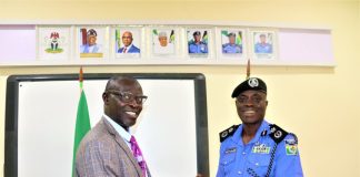 Ogun CP Ojajuni Hosts FUMMS Vice Chancellor, Pledges Campus Security