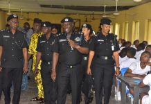 Lagos CP Tijani Fatai Monitors Police Constable Recruitment Exam at Ikeja