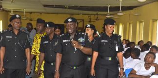 Lagos CP Tijani Fatai Monitors Police Constable Recruitment Exam at Ikeja