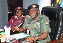 81 Division GOC Pledges Maximum Support for Road Safety in Lagos, Ogun