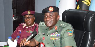 81 Division GOC Pledges Maximum Support for Road Safety in Lagos, Ogun