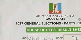Monsuru Bello Obe Wins APC Ticket for Oshodi-Isolo II Amid Massive Turnout