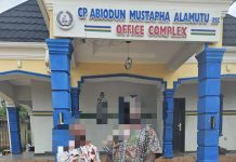 Ogun Police Nab Two Suspects, Seize Locally Made Pistol in Ifo Raid